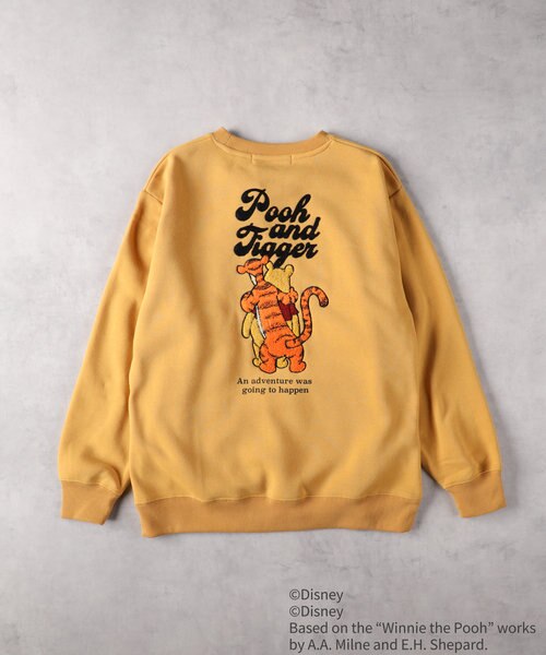 スウェット 黄色 ディズニー Disney / SWEAT TOP(ミッキー)【WCJ-NA