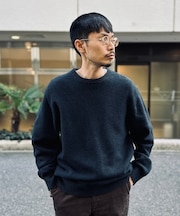 バックナンバー ウールライククルーニット