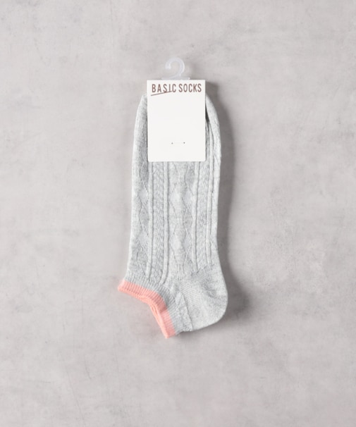 ベーシックソックス Ａリンクス編みソックス