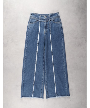 サムシング LISAフリンジワイド