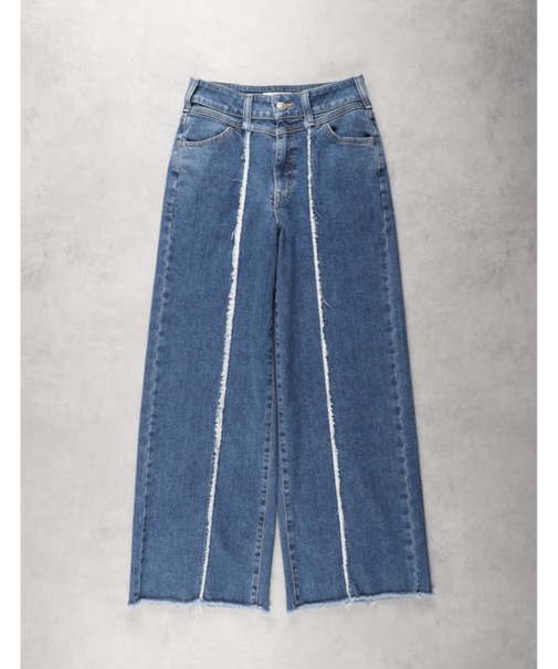 サムシング LISAフリンジワイド