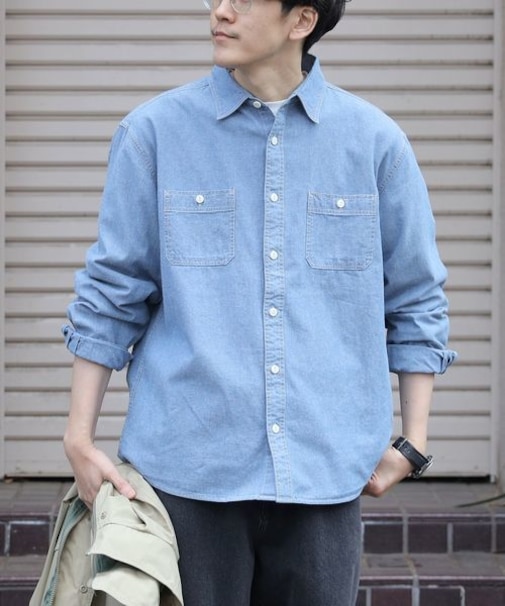 バックナンバー シャンブレーシャツ