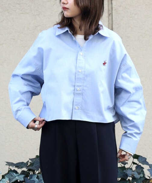 ビバリーヒルズポロクラブ ワンポイントショートシャツ