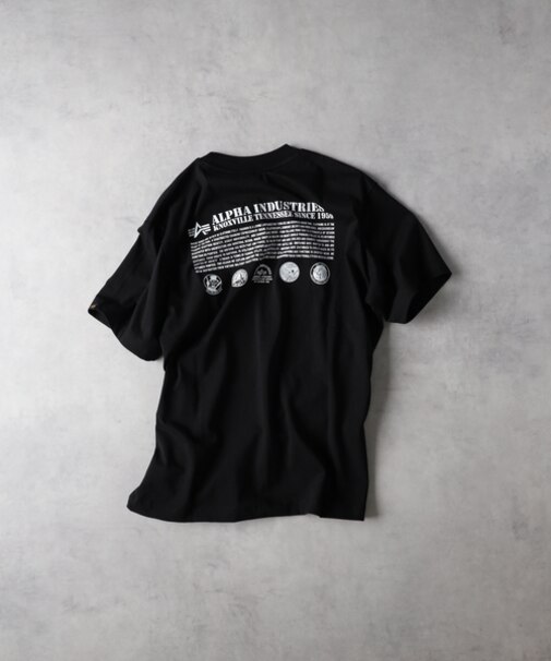 アルファ ＡＬＰＨＡバックプリントＴ