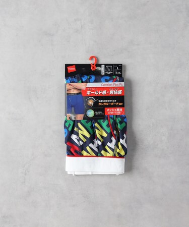 ヘインズ COMFORTFLEXFITロングボクサーブリーフ