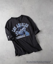 エムエルビー 【別注】ワッペンプリントTシャツ