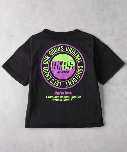 リファービッシュ サークルバックプリントＴシャツ