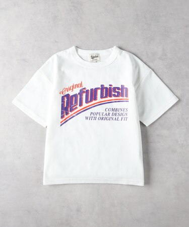 リファービッシュ グラフィックロゴプリントTシャツ