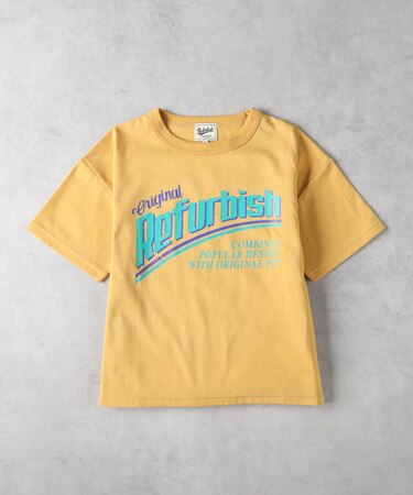 リファービッシュ グラフィックロゴプリントTシャツ