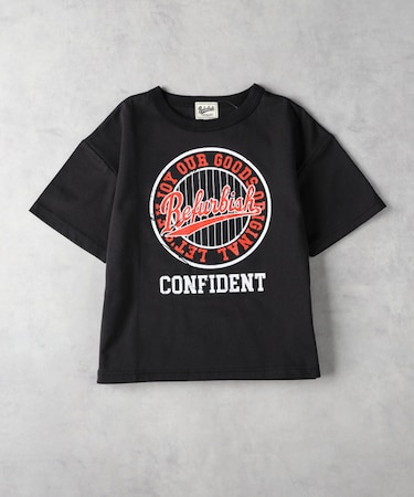 リファービッシュ カスレグラフィックプリントTシャツ