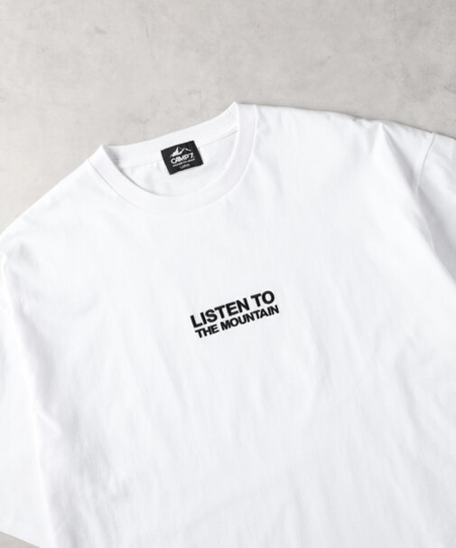 キャンプ7 フロントロゴ刺繍Ｔシャツ