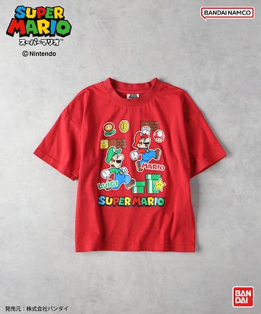 マリオ 【マリオ】プリントＴシャツ