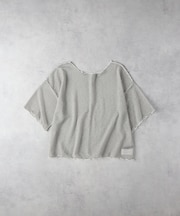 ハニーサックルローズ シアーボーダー半袖Ｔ