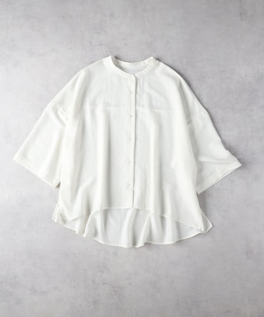 ハニーサックルローズ フィブリルサテンシャツ