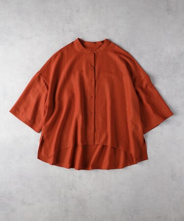 ハニーサックルローズ フィブリルサテンシャツ