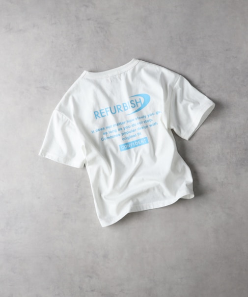 リファービッシュ バックプリント半袖Ｔシャツ