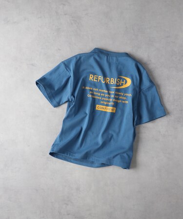 リファービッシュ バックプリント半袖Ｔシャツ