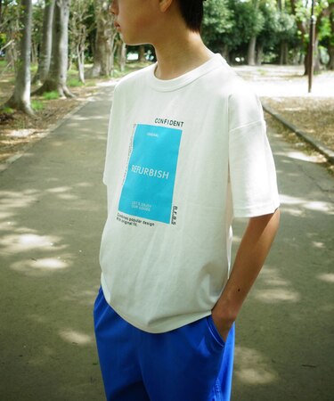 リファービッシュ フロントプリント半袖Ｔシャツ