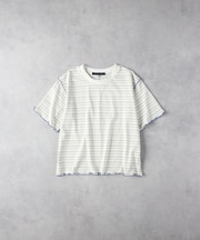 ハニーサックルローズ マルチボーダー半袖Ｔ