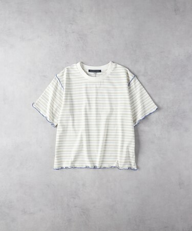 ハニーサックルローズ マルチボーダー半袖Ｔ