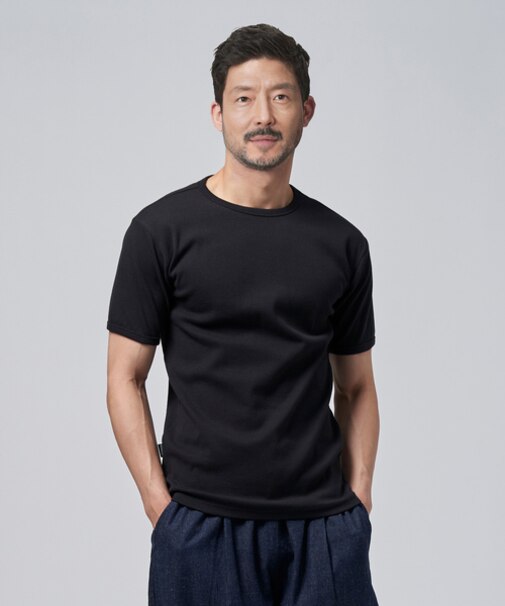 アビレックス テレコクルーネックＴシャツ