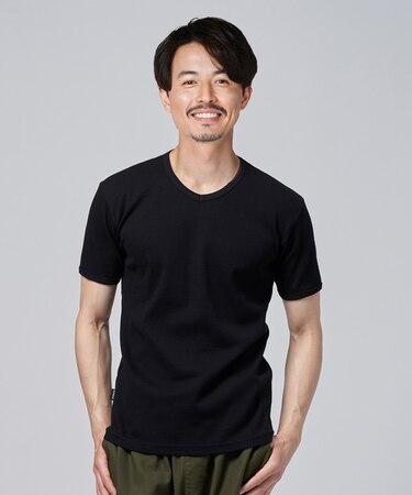 アビレックス テレコＶネックＴシャツ