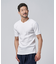 アビレックス ミニワッフルＶネックＴシャツ