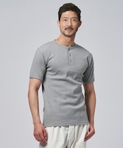 アビレックス テレコヘンリーネックＴシャツ