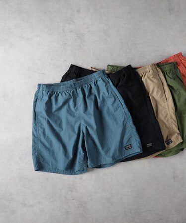 キャンプ7 水陸両用ナイロンショーツ