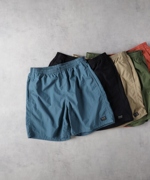 キャンプ7 水陸両用ナイロンショーツ
