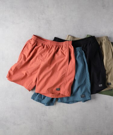 キャンプ7 水陸両用ナイロンショーツ