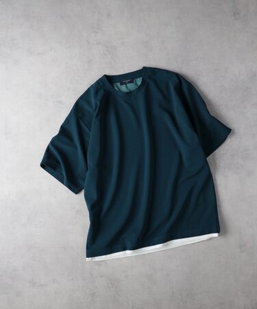 バックナンバー ジョーゼットフェイクレイヤードTシャツ