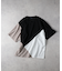 バックナンバー ジョーゼット斜め切替えデザインTシャツ