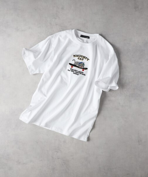 アニマル刺繍Ｔ