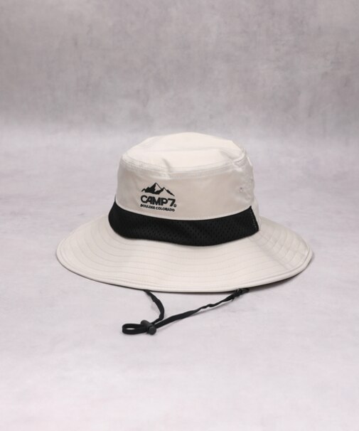 キャンプ7 サンシェード付きアドベンチャーハット