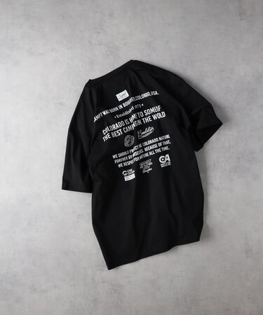 キャンプ7 【ONE　OCEAN】バックロゴプリントTシャツ