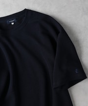 バックナンバー 袖ロゴ刺繍ワッフル半袖Ｔシャツ