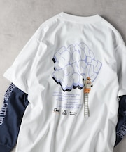 ベンデイビス リアルレイヤードロングスリーブプリントＴシャツ
