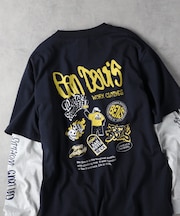 ベンデイビス リアルレイヤードロングスリーブプリントＴシャツ