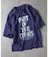 ハニーサックルローズ アシッド加工プリントＴシャツ