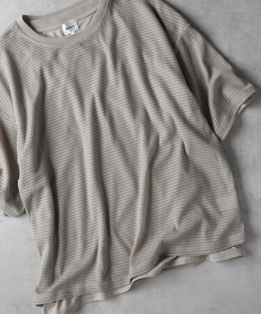 ネオサーティック 透かし編みＴシャツアンサンブル
