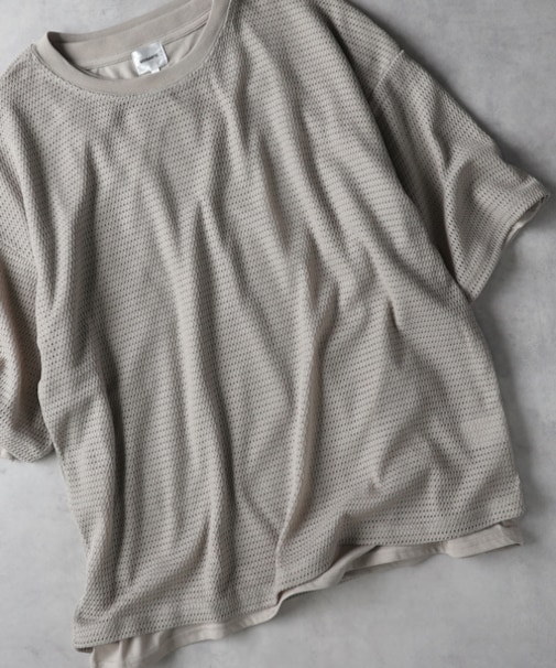 ネオサーティック 透かし編みＴシャツアンサンブル