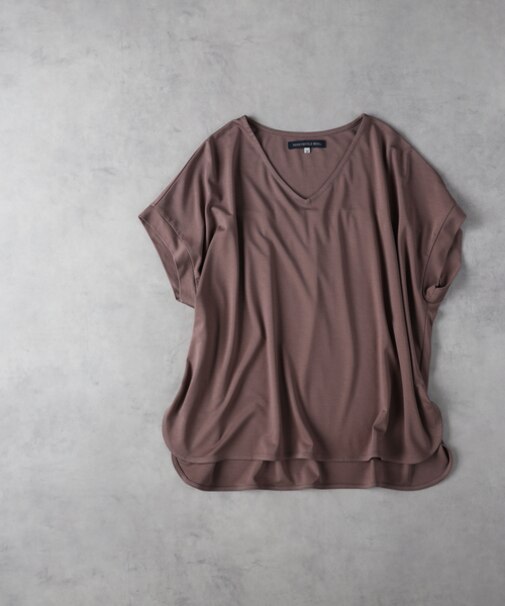 ハニーサックルローズ 接触冷感ドルマンＶネックＴシャツ