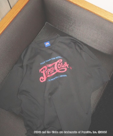 【PEPSI】グラフィックプリントＴシャツ