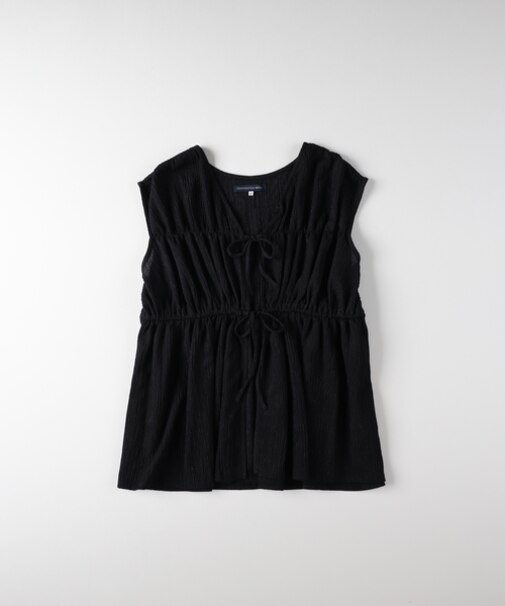 ハニーサックルローズ 楊柳カットジレ