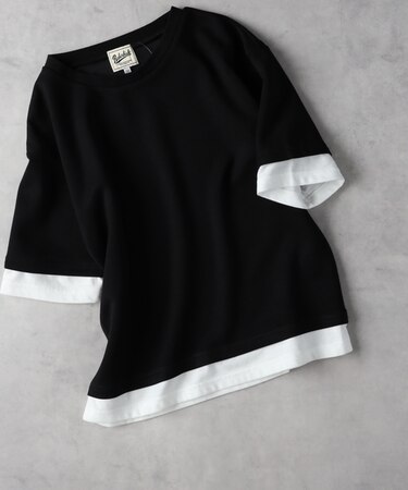 リファービッシュ 接触冷感フェイクレイヤードＴシャツ