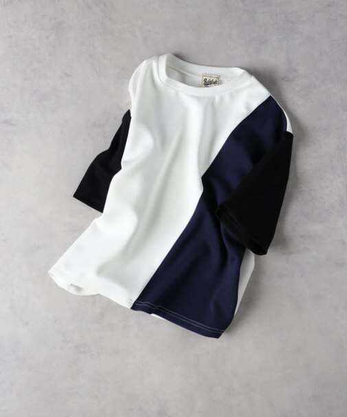 リファービッシュ 接触冷感切替配色Tシャツ