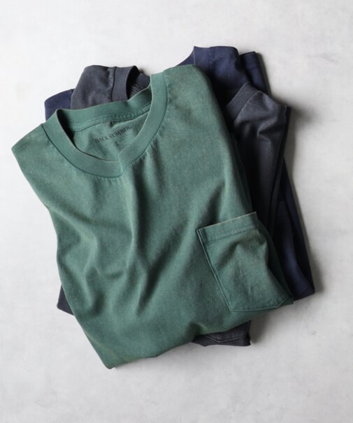 バックナンバー リアクティブダイ半袖ポケットＴシャツ