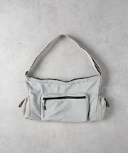 バックナンバー リップストップナイロン立体ポケットショルダーバッグ