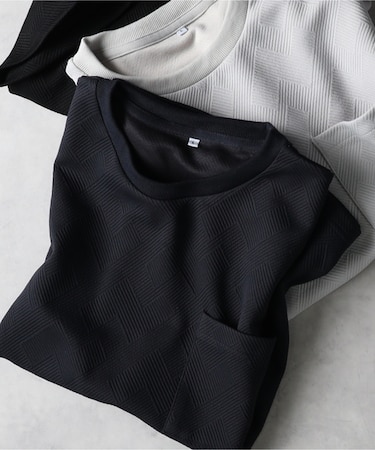 フクレジャガードポケット付きＴシャツ